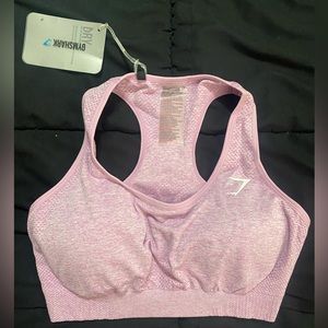 Gymshark Vital Seamless Sports Bra - Pastel Grape Marl